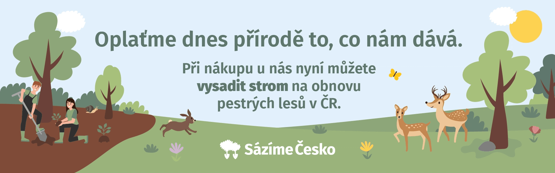 Zasaď strom, dostaň dárek!